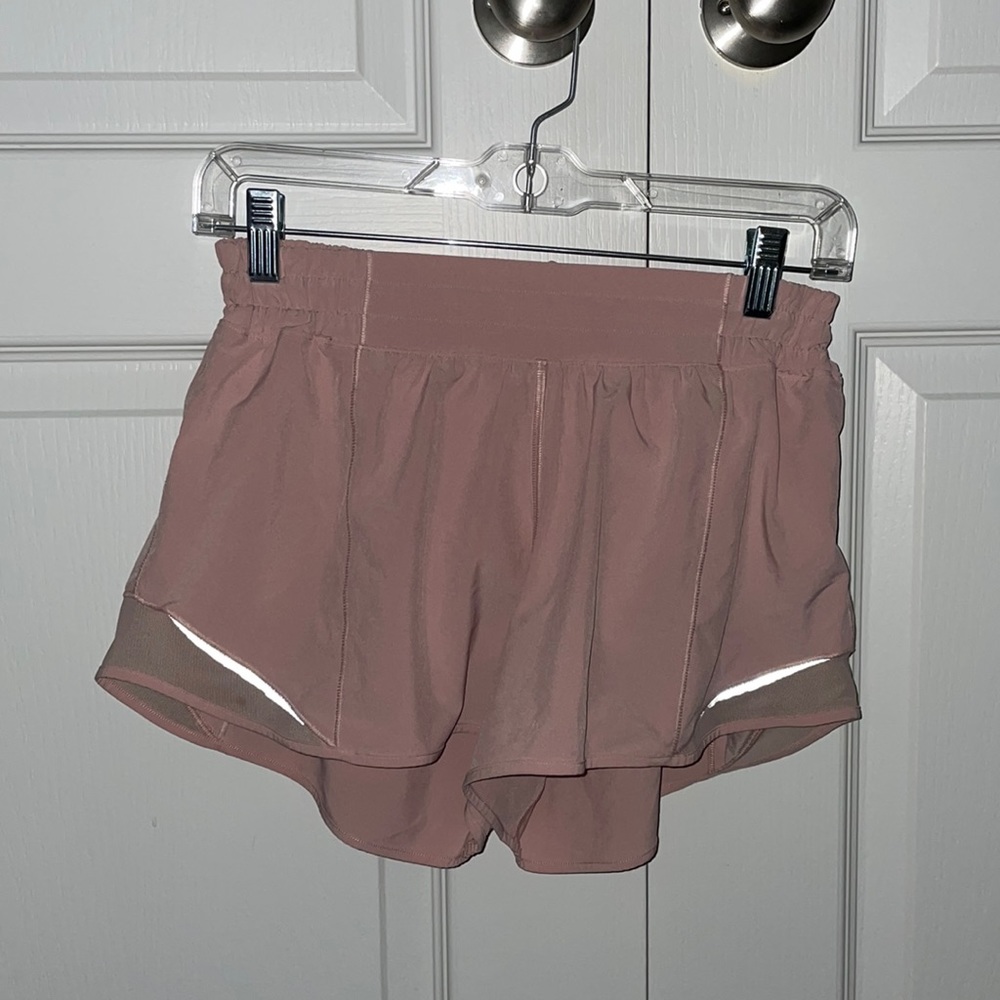 Lululemon Hotty Hot size 8 tall shorts in good condition!